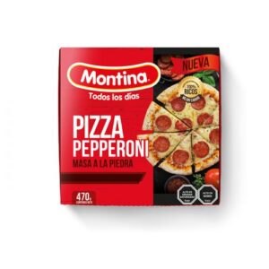 MONTINA PIZZA PEPPERONI 470GR