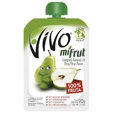 VIVO COMPOTA PERA 90 GR X1
